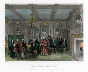 Konsey odası, Vintners Hall, Londra Şehri. by E. Redclyffe