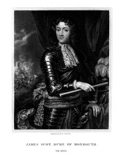 Bazıları tarafından İngiltere Kralı II. James olarak tanınan James Scott, Monmouth