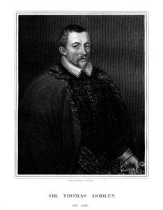 Sir Thomas Bodley, Bodleian Kütüphanesi'nin İngiliz kurucusu, 1823