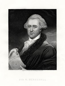 Sir Wilhelm Friedrich Herschel, Almanya doğumlu İngiliz astronom ve besteci, 19. yüzyıl. by E. Scriven