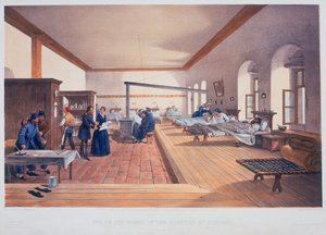 Hastane koğuşu, Üsküdar, Türkiye, 1856 by E Walker