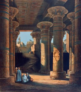 'Esneh Tapınağı', 19. yüzyıl