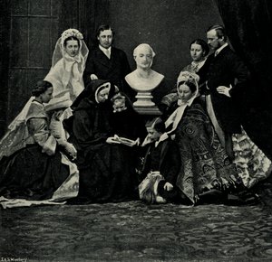 Bir Kraliyet Ailesi Grubu, 10 Mart 1863, c1897.