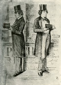 Eleştirmenler, c1870, c1897 by E. and S. Woodbury