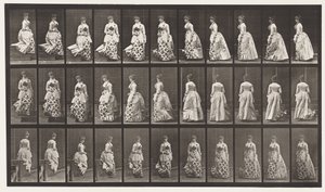 Plaka 139. Dönen Merdivenlerden İnen, 1885 by Eadweard Muybridge