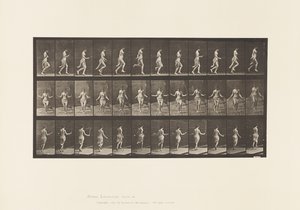 Levha 174. İp Atlama ile Koşma ve Atlama, 1885 by Eadweard Muybridge