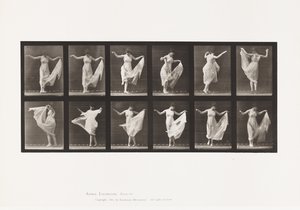 Plaka 187. Dans by Eadweard Muybridge