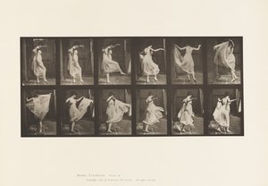 Plaka 188. Dans (fantezi) by Eadweard Muybridge