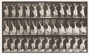 Plaka 190. Dans (Nautch) by Eadweard Muybridge