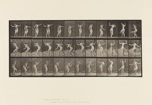 Plaka 191.Dans (fantezi) by Eadweard Muybridge