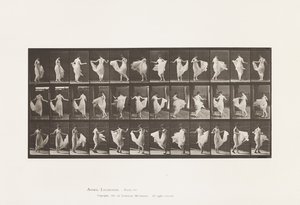 Plaka 192. Dans (fantezi) by Eadweard Muybridge