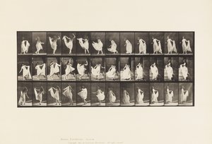 Plaka 193.Dans (fantezi) by Eadweard Muybridge