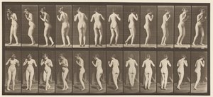 Plaka 195. Dans Eden Vals by Eadweard Muybridge