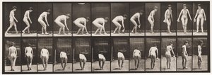 Levha 220. Mendil Kaldırma ve Eğilme ve Döndürme by Eadweard Muybridge