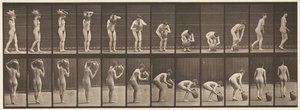 Plaka 225. Su Kavanozunu Omuzdan Yere Çıkarma by Eadweard Muybridge