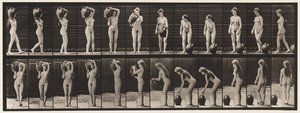 Plaka 226. Su Kavanozunu Omuzdan Yere Çıkarma ve Döndürme by Eadweard Muybridge