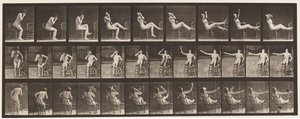 Plaka 247. Oturarak Ayakları Sandalyeye Yerleştirmek by Eadweard Muybridge
