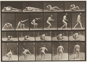 Plaka 258. Yerden Kalkış ve Yürüme by Eadweard Muybridge