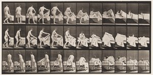 Plaka 263. Yatağa Girmek by Eadweard Muybridge