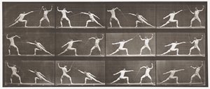 Plaka 349. Eskrim, 1872-1885 by Eadweard Muybridge