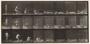 Levha 358. Sırtüstü Yatmak ve Ateş Etmek, 1872-1885 by Eadweard Muybridge