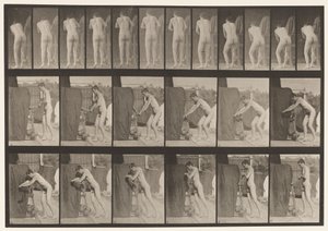 Plaka 394. Krank Kolunu Çevirme by Eadweard Muybridge