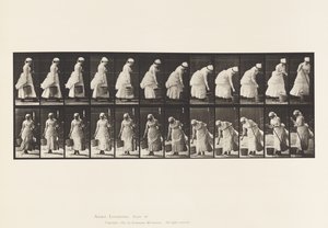 Plaka 437. Kovayı Yerleştirme ve Süpürmeye Hazırlanma by Eadweard Muybridge