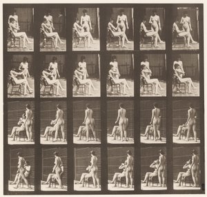 Tabak 451. İki Model, 8 Bardak Çay Getirir, 1 Bardak & İçecek Alır, 1872-1885 by Eadweard Muybridge