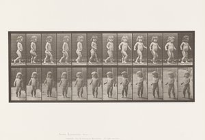 Plaka 468. Çocuk, Yürüyüş by Eadweard Muybridge