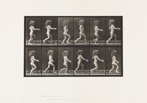 Plaka 469.Çocuk, Koşma, 1885 by Eadweard Muybridge