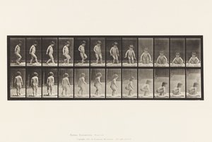 Plaka 476. Yere Oturan Çocuk by Eadweard Muybridge