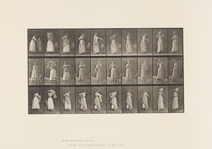 Plaka 495. Tuvaletin Çeşitli Evreleri by Eadweard Muybridge
