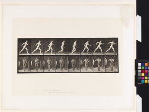 Plaka 4. Yürüyüş by Eadweard Muybridge