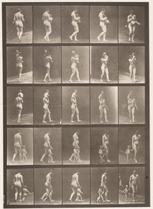 Plaka 528. A,B,C by Eadweard Muybridge