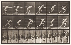 Plaka 59. Koşuya Başlama (Ayakkabı) by Eadweard Muybridge