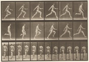 Plaka 64. Tam Hızda Koşmak by Eadweard Muybridge