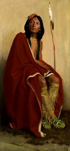 Taos Kabilesinin Elk-Ayağı, 1909.