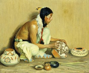 Çömlekçi by Eanger Irving Couse