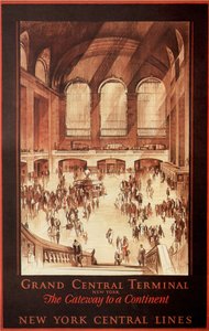 Grand Central Terminali, New York, 1927