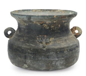 Büyük kazan, Geç Doğu Zhou, MÖ 5.-3. yy (bronz)