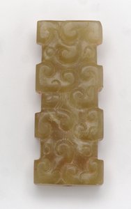 Dikdörtgen kolye by Eastern Zhou Dynasty Chinese School