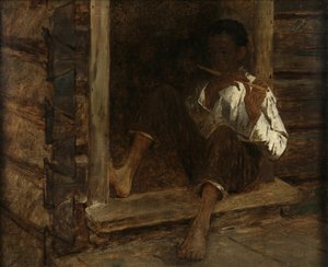 Black Boy, c.1860-61 (tuval üzerine yağlı boya) by Eastman Johnson