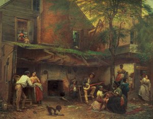 Güneyde Eski Kentucky Ev Hayatı, 1859