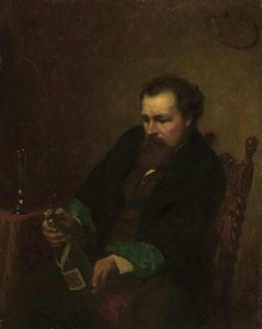 Otoportre, 1863 by Eastman Johnson