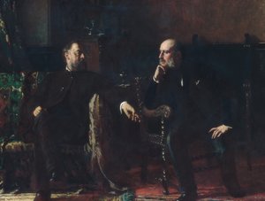Finansman Yasası, 1881. by Eastman Johnson