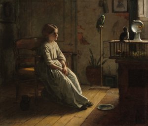 Evcil Hayvanlar by Eastman Johnson