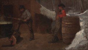 Şeker Kampı (Maple Sugar veya Susan Ray Yapımı olarak da bilinir) by Eastman Johnson