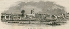Thames Yarışı by Ebenezer Landells