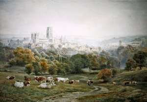 Durham (kağıt üzerine sulu boya) by Ebenezer Wake Cook