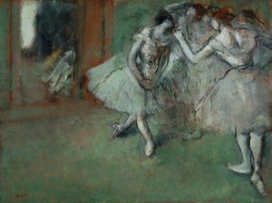 Bir Grup Dansçı by Edgar Degas